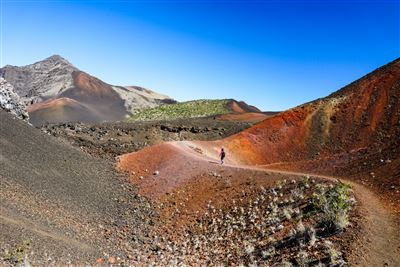 Farbenspiele am Haleakala Vulkan